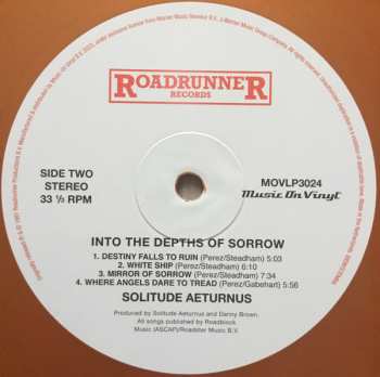 LP Solitude Aeturnus: Into The Depths Of Sorrow CLR | LTD | NUM