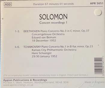CD Ludwig van Beethoven: Concert Recordings I