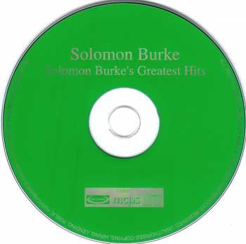 CD Solomon Burke: Solomon Burke's Greatest Hits