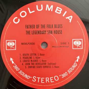 LP Son House: Father Of Folk Blues