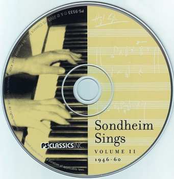 CD Stephen Sondheim: Sondheim Sings Volume II: 1946-60