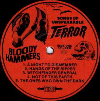LP Bloody Hammers: Songs Of Unspeakable... Terror