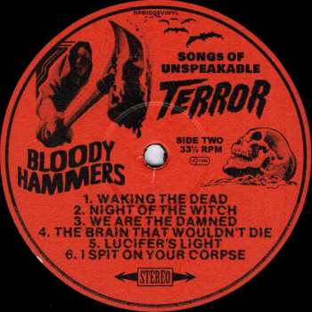 LP Bloody Hammers: Songs Of Unspeakable... Terror