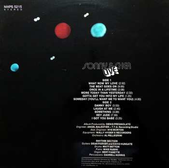 LP Sonny & Cher: Sonny & Cher Live