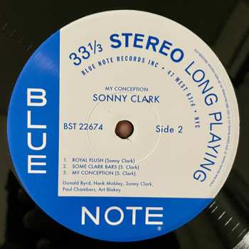 LP Sonny Clark: My Conception