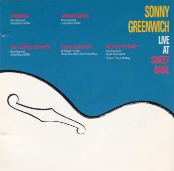 CD Sonny Greenwich: Live At Sweet Basil LTD