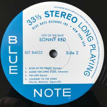 LP Sonny Red: Out Of The Blue