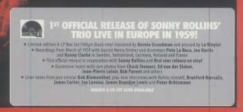 4LP/Box Set Sonny Rollins: Freedom Weaver (The 1959 European Tour Recordings) LTD | NUM