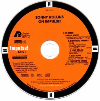 SACD Sonny Rollins: On Impulse!