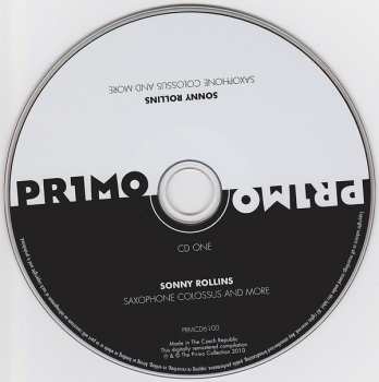 2CD Sonny Rollins: Saxophone Colossus And More