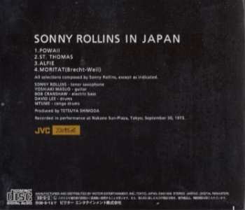 CD Sonny Rollins: Sonny Rollins In Japan
