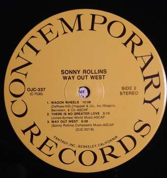 LP Sonny Rollins: Way Out West