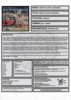 CD Sons Of Alpha Centauri: Sons of Alpha Centauri