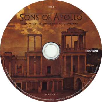 4LP Sons Of Apollo: Live With The Plovdiv P