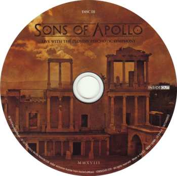 4LP Sons Of Apollo: Live With The Plovdiv P