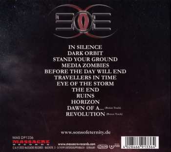 CD Sons Of Eternity: End Of Silence DIGI