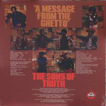 LP Sons Of Truth: A Message From The Ghetto