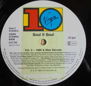 LP Soul II Soul: Vol. II - 1990 A New Decade