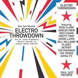 2LP Various: Electro Throwdown (Sci-Fi Inter-Planetary Electro Attack On Planet Earth 1982-89)