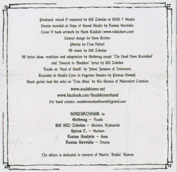 CD Soulskinner: Descent To Abaddon