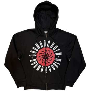 Merch Soundgarden: Sweatshirt With Zipper Circle Logo Soundgarden