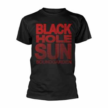 Merch Soundgarden: T-shirt Black Hole Sun
