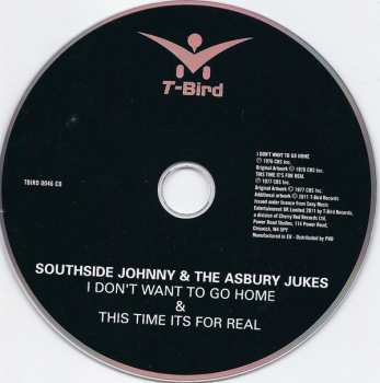 CD Southside Johnny & The Asbury Jukes: I Don't Want To Go Home & This Time It's For Real