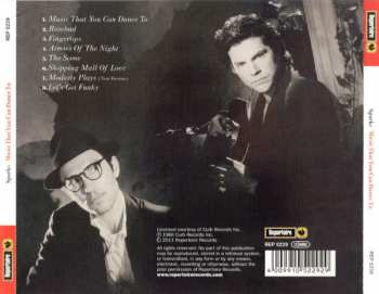 CD Sparks: Music That You Can Dance To