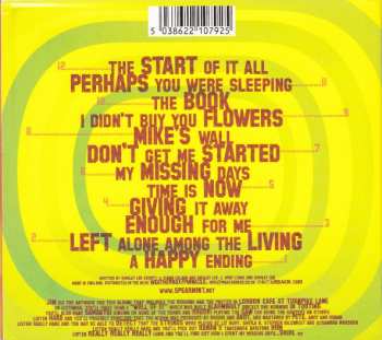 CD Spearmint: My Missing Days