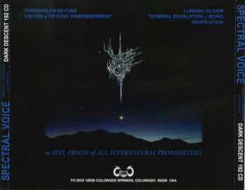 CD Spectral Voice: Eroded Corridors Of Unbeing 