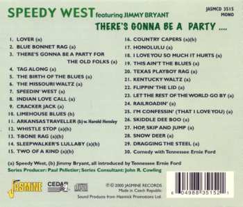 CD Speedy West: There's Gonna Be A Party ....