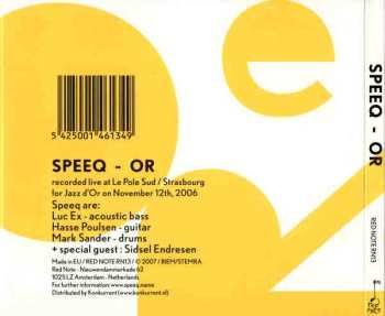 CD Speeq: Or