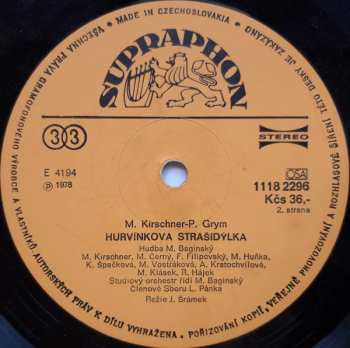 LP Spejbl & Hurvínek: Hurvínkova Strašidýlka