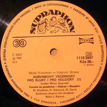 LP Spejbl & Hurvínek: Hurvínkovy Večerníčky Pro Kluky I Pro Holčičky (1)