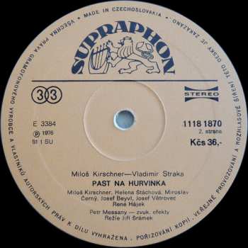 LP Spejbl & Hurvínek: Past Na Hurvínka