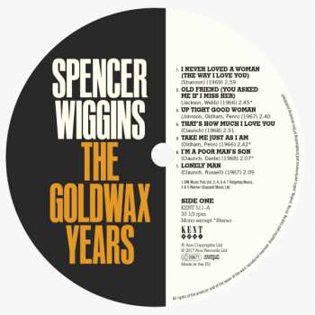 LP Spencer Wiggins: The Goldwax Years