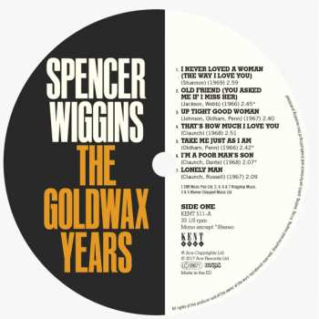 LP Spencer Wiggins: The Goldwax Years