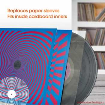 Hi-Fi Spincare Audiophile 12 Inch Inner Vinyl Record Sleeves - 100 Ks