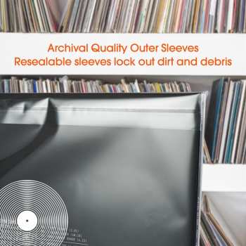 Hi-Fi Spincare Clarity 12 Inch Gatefold Resealable Outer Record Sleeves