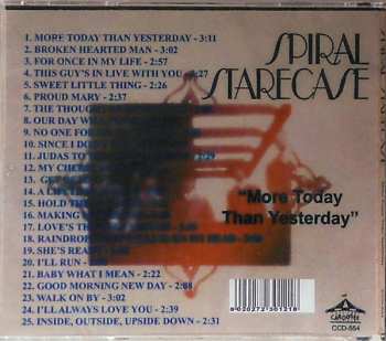 CD Spiral Starecase: More Today Than Yesterday