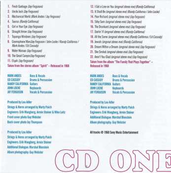 5CD/Box Set Spirit: It Shall Be: The Ode & Epic Recordings 1968-1972