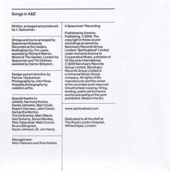 CD Spiritualized: Songs In A&E