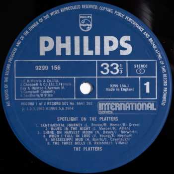 2LP The Platters: Spotlight On The Platters (2xLP)