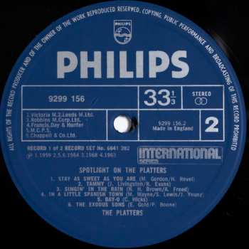 2LP The Platters: Spotlight On The Platters (2xLP)