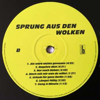 LP Sprung Aus Den Wolken: Sprung Aus Den Wolken