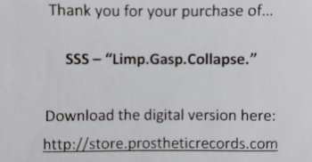 LP SSS: Limp. Gasp. Collapse.