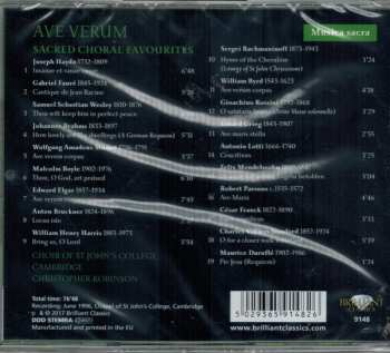 CD St. John's College Choir: Ave Verum - Sacred Choral Favourites