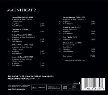 CD St. John's College Choir: Magnificat 2