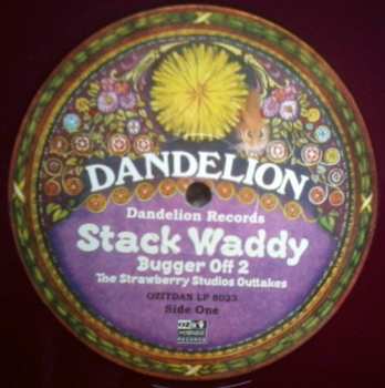 LP Stack Waddy: Bugger Off 2 (The Strawberry Studios Outtakes) CLR | LTD | NUM