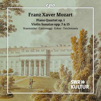 Album Staemmler / Cantoreggi: Pno Quartet Op. 1 Violin Sons Opp. 7 & 15